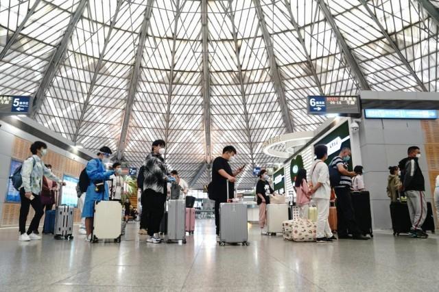 上海，火车，交通恢复，疫情防控
